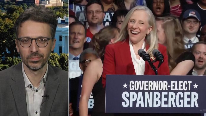 “Epic Night for Democrats”: Party Wins Races Across the U.S. in Voter Rebuke to Trump