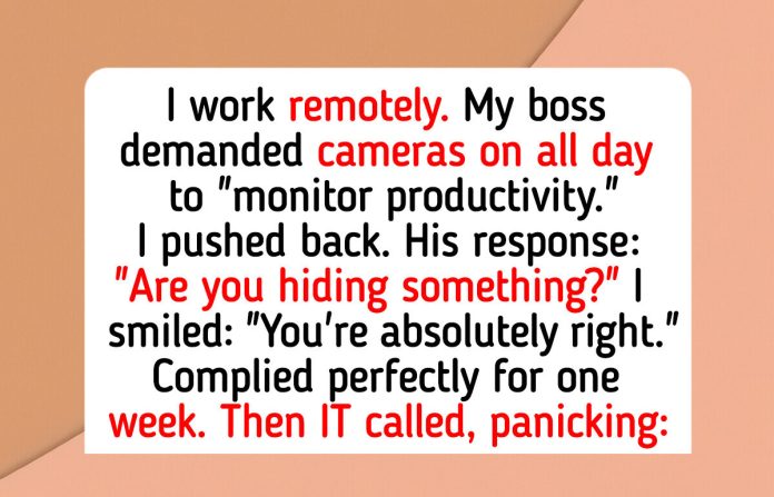 I Refused to Keep My Camera on for 8 Hours Just Because I Work Remotely