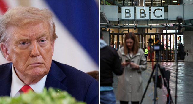 BBC Apologises Over Edited Trump Speech After Two Bosses Resign
