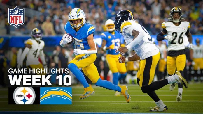 Pittsburgh Steelers vs Los Angeles Chargers | Week 10 NFL highlights