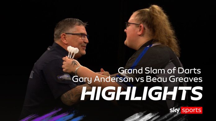 Grand Slam of Darts: Anderson edges Greaves in cracker