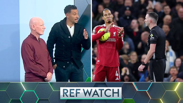 Ref Watch: Why Liverpool’s disallowed goal at Man City wasn’t ‘clear and obvious error’ says Dermot Gallagher