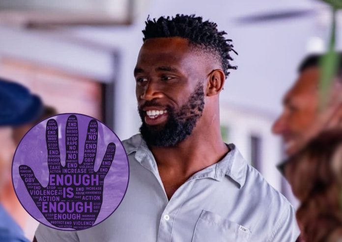 ‘We are also the problem’: Siya Kolisi takes a stand against GBV
