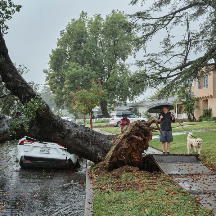 Storm Pounds Southern California With Heavy Rains and Some Flooding