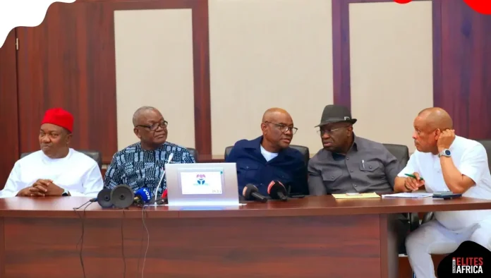 Wike Faction Deepens PDP Crisis, Expels Makinde, Bala Mohammed, Bode George, Others