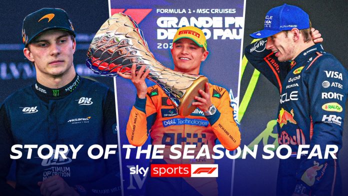 Formula 1: Story of the 2025 season so far