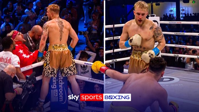 Watch Jake Paul’s pro boxing debut against Aneson Gib