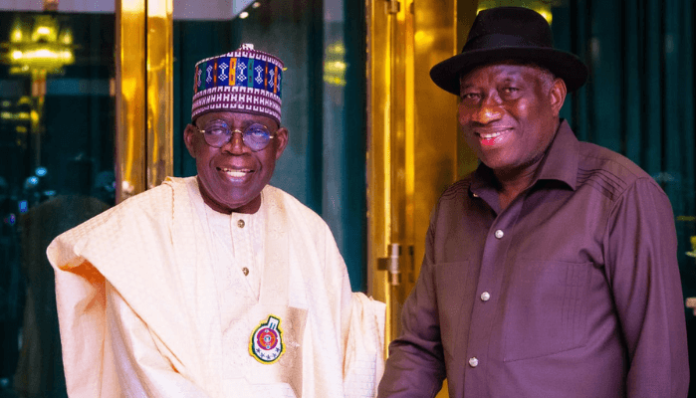 Nigeria’s democracy thrives because Jonathan placed nation above ambition – Tinubu