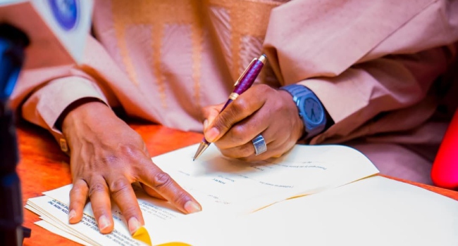 Gov Radda Of Katsina Signs ₦897.9bn 2026 Budget