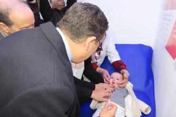 Lancement officiel des journées nationales de vaccination contre la polio en Algérie