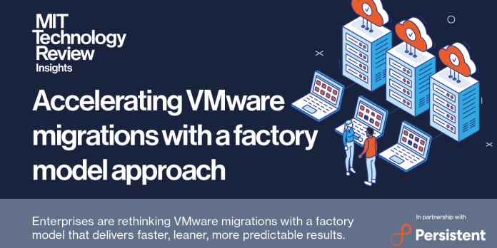 Accelerating VMware migrations with a factory model approach