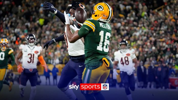 Perfect connection! Green Bay Packers quarterback Jordan Love hits Bo Melton for 45-Yard touchdown