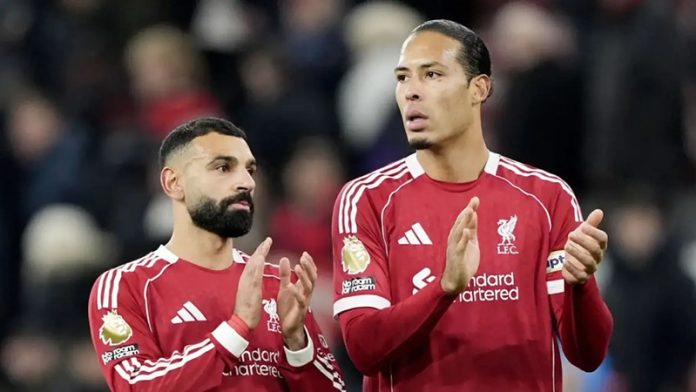 “It’s none of anyone’s business” – Liverpool captain Virgil van Dijk about speaking to Mohamed Salah after controversial interview (Video)