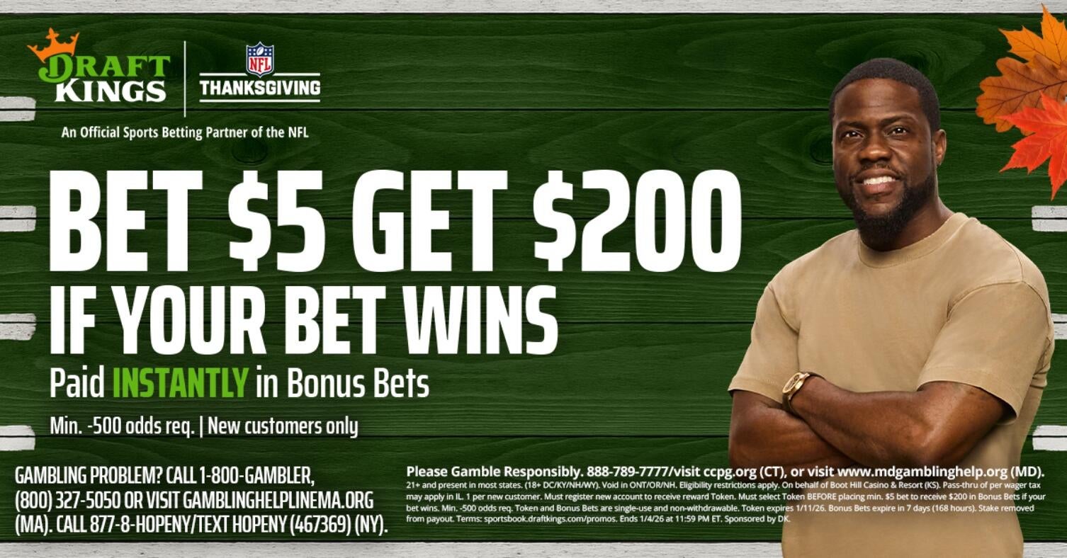 use-draftkings-promo-code-to-get-200-in-bonus-bets-by-targeting-lions-rams-packers-br693ef7d7bfbde.jpg Use DraftKings promo code to get $200 in bonus bets by targeting Lions-Rams, Packers-Broncos, Vikings-Cowboys