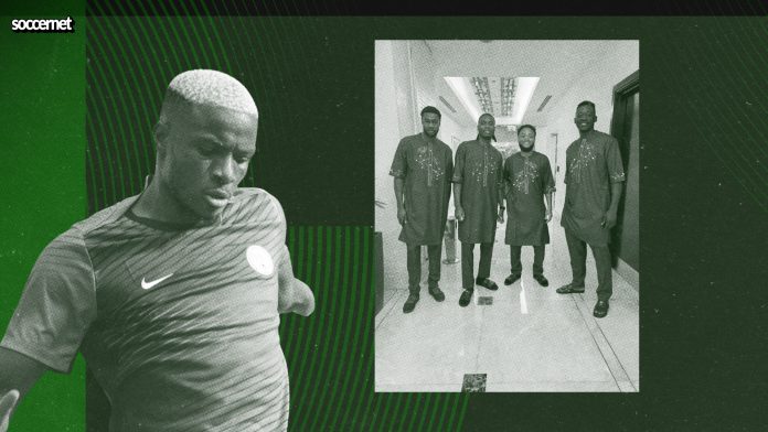 Watch: Super Eagles slay in native attire ahead of touchdown in Morocco for AFCON 2025