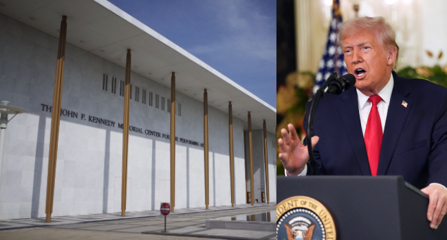 trump-renames-kennedy-arts-centre-after-himself.jpg Trump Renames Kennedy Arts Centre After Himself