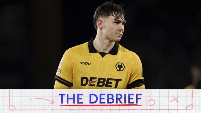 Jorgen Strand Larsen’s form for Wolves, Morgan Rogers between the lines and Keane Lewis-Potter in The Debrief
