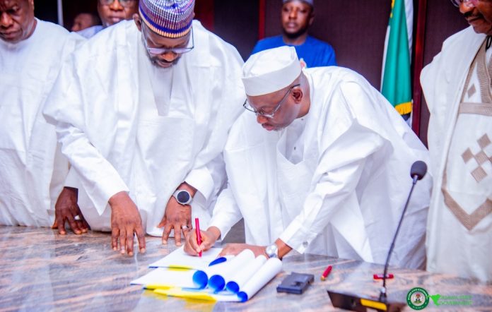 Jigawa Gov Namadi signs 2026 appropriation bill into law