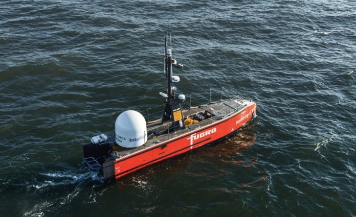 Fugro’s Blue Essence USV performs its first remote survey offshore Germany
