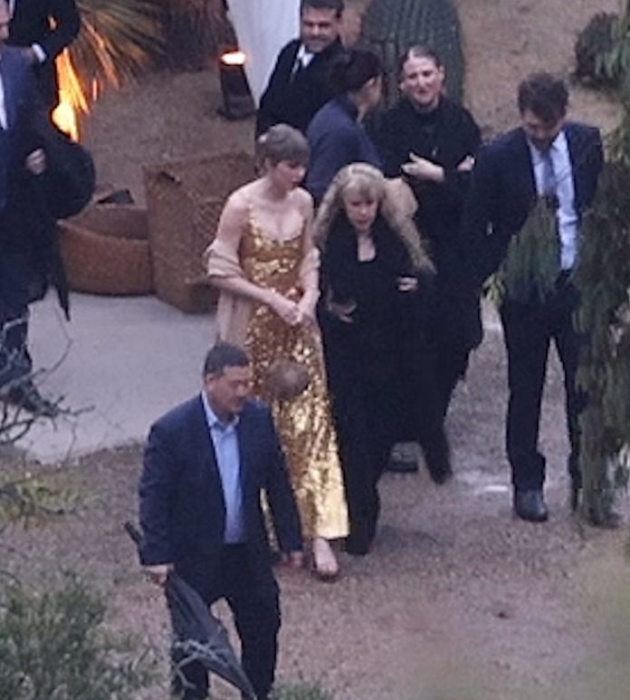 Taylor Swift rings in 2026 with Stevie Nicks at Este Haim’s New Year’s Eve wedding