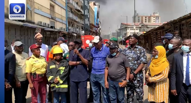 LASEMA Continues Search For Missing Persons After Lagos Fire