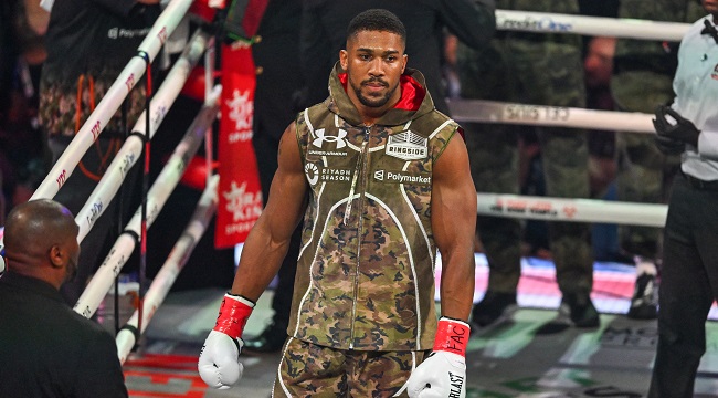 Police Detain Driver Of Anthony Joshua’s Car After Fatal Crash