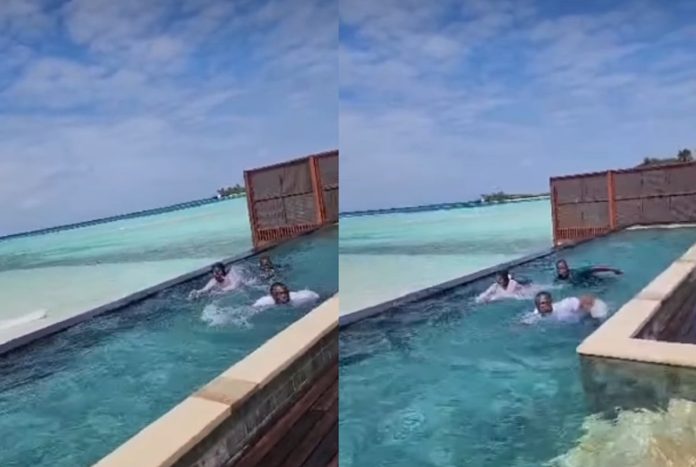 Kirsty Coventry 2.0: VP Chiwenga’s swimming skills go viral (video)