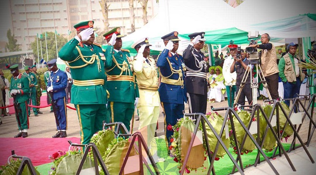 Remembrance Day: Tinubu Honours Fallen Heroes, Reaffirms Support For Armed Forces