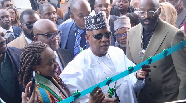 VIDEO: Shettima Formally Unveils Nigeria House In Davos