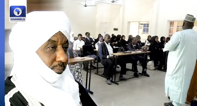 VIDEO: Emir Sanusi Resumes Class As Law Undergraduate