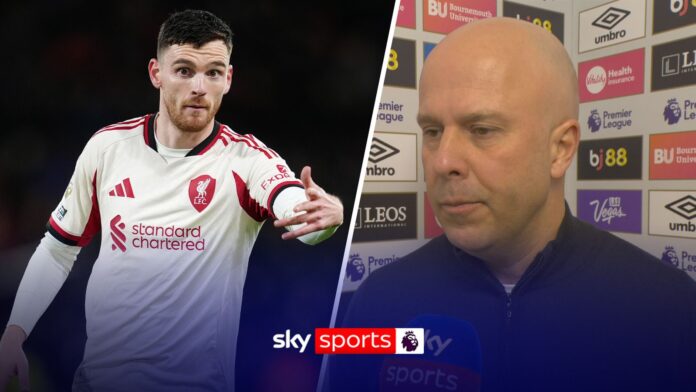 Transfers: Arne Slot keen to keep Andrew Robertson at Liverpool