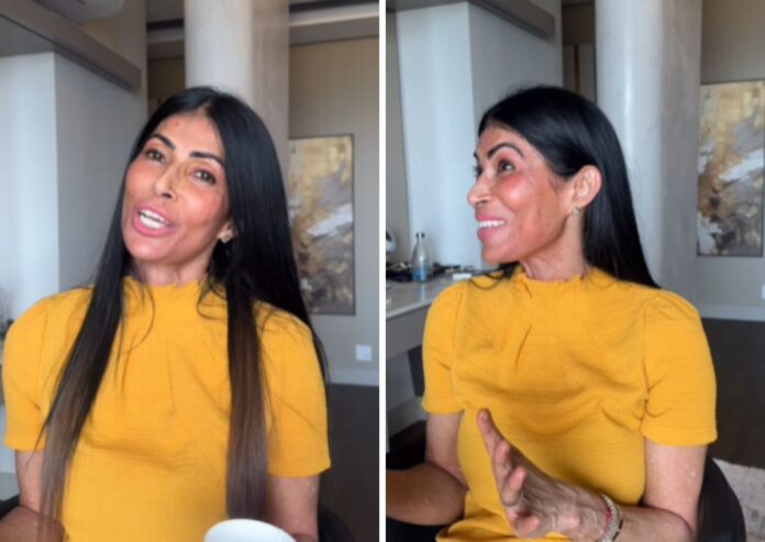 Sorisha Naidoo shows off makeup-free face [watch]