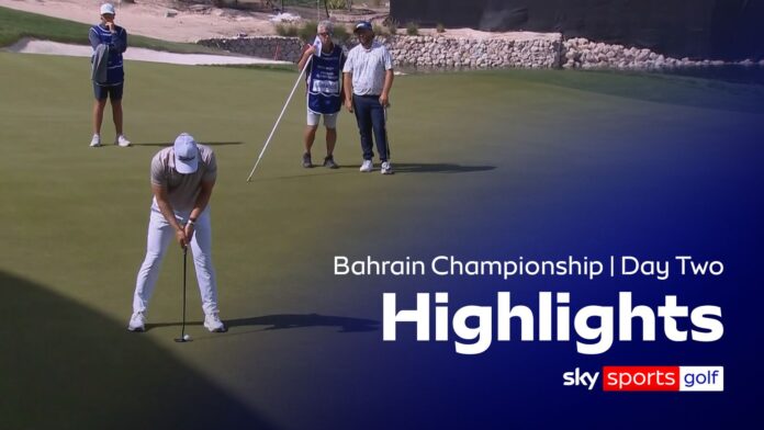 Scotland’s Hill equals course record to open big lead on day two in Bahrain
