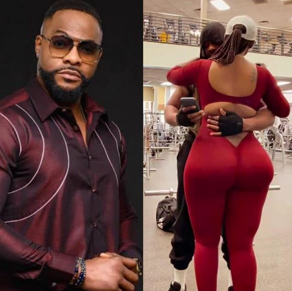 Nollywood Actor Bolanle Ninalowo Shares Gym Moments With New Partner