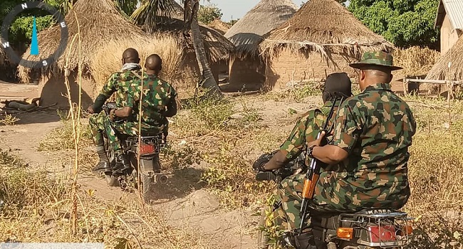 troops-neutralise-terrorists-recover-ak-47-rifles-motorcycles-in-yobe.jpg Troops Neutralise Terrorists, Recover AK-47 Rifles, Motorcycles In Yobe