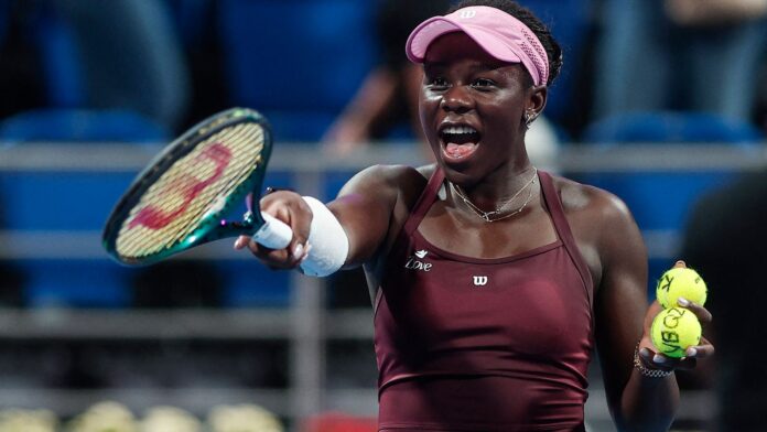 Qatar Open: Victoria Mboko beats Jelena Ostapenko in straight sets after dazzling semi-final win