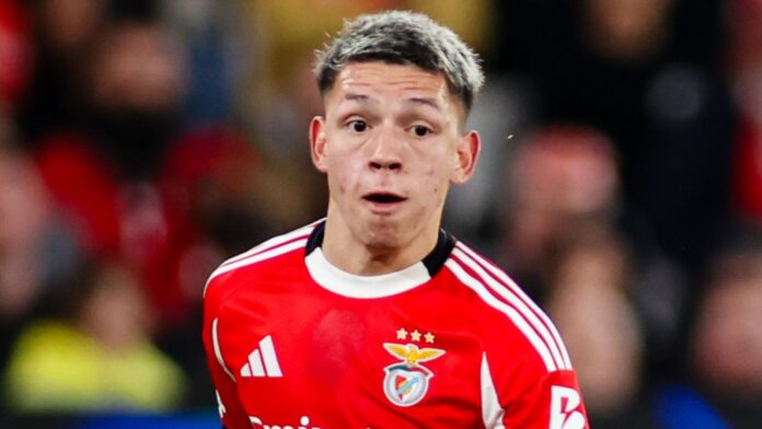 Gianluca Prestianni: Benfica winger provisionally suspended by UEFA after allegedly racially abusing Vinicius Junior