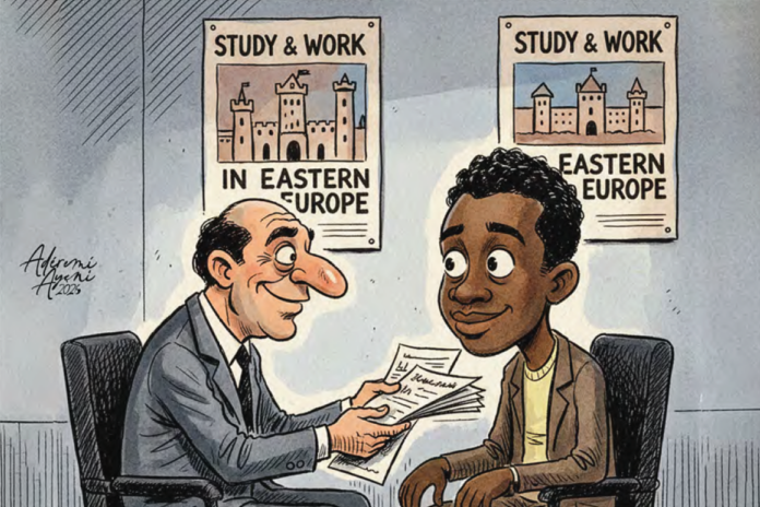 The Russia–Ukraine war has turned into a major human trafficking pipeline for Africans