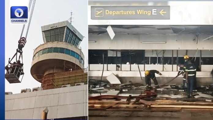 FAAN Contains Fire Outbreak At MMIA Terminal One, Says Normalcy Restored