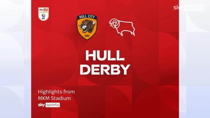 Hull City 4-2 Derby County | Championship highlights