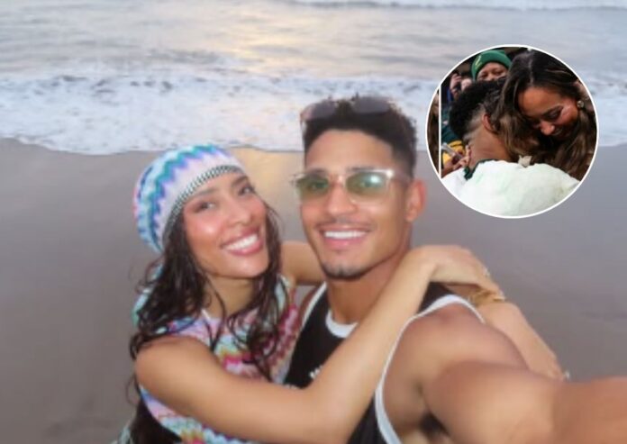 ‘My missus’: Sacha FINALLY goes public with girlfriend