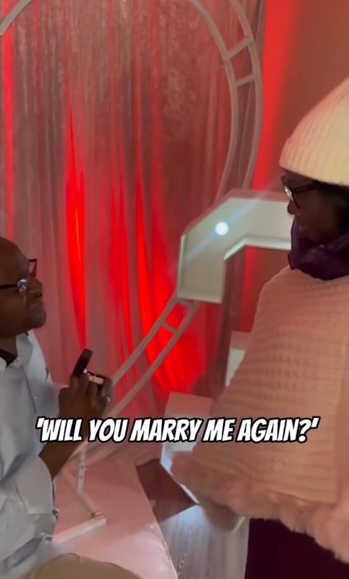 This Intentional Husband Re-Proposed to His Wife For Their 30th Wedding Anniversary!