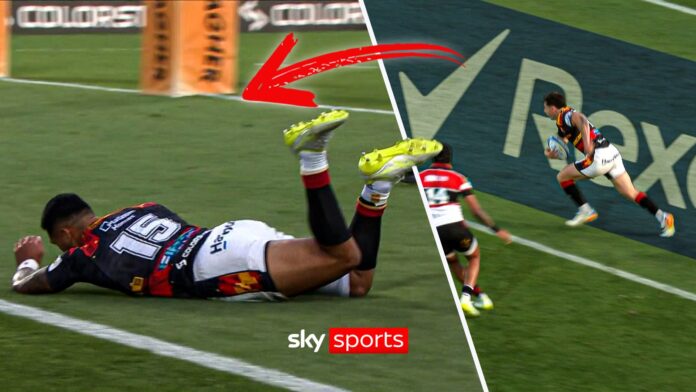 Chiefs vs Crusaders -Seturo completes sensational try