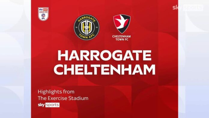 Harrogate Town 1-1 Cheltenham Town | League Two highlights