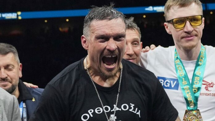 Oleksandr Usyk: WBC heavyweight champion confirms May fight in Egypt with kickboxing champion Rico Verhoeven