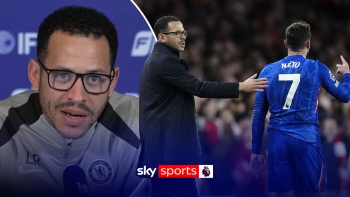 Liam Rosenior responds to Chelsea’s disciplinary record following Pedro Neto’s red card against Arsenal | Football News | Sky Sports