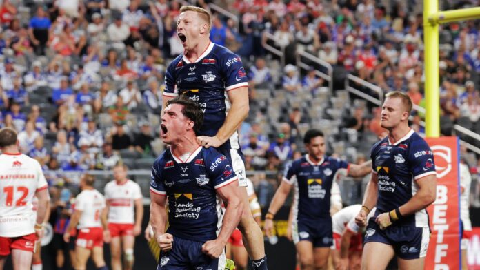 Hull KR and Leeds Rhinos experience the best and worst of times as the bright lights of Las Vegas dazzle some