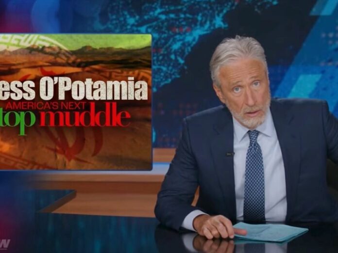 Here’s what Jon Stewart said about Trump’s decision to go to war with Iran