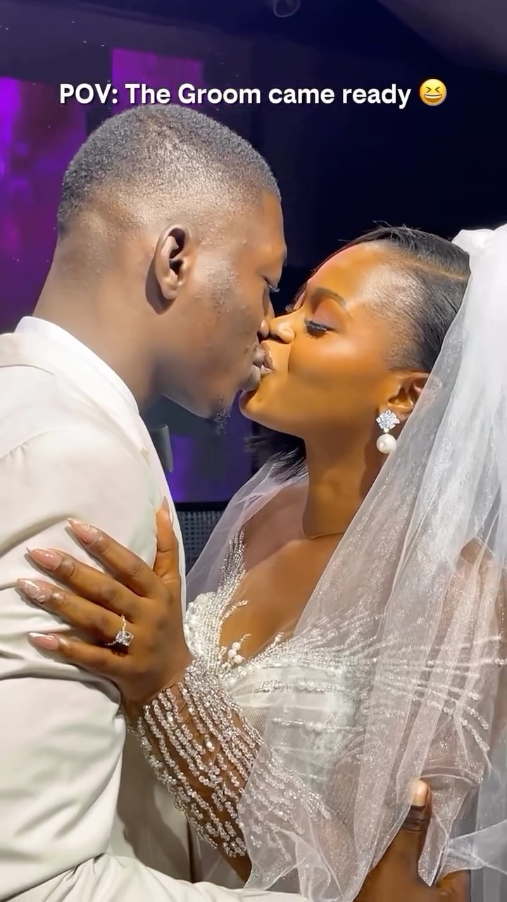 sealed-with-a-kiss-watch-this-goofy-groom-prepare-for-the-exciting-first-kiss.jpg Sealed With a Kiss! Watch This Goofy Groom Prepare For The Exciting First Kiss