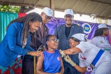 Sierra Leone surpasses HPV vaccination campaign targets, closes gap on cervical cancer elimination